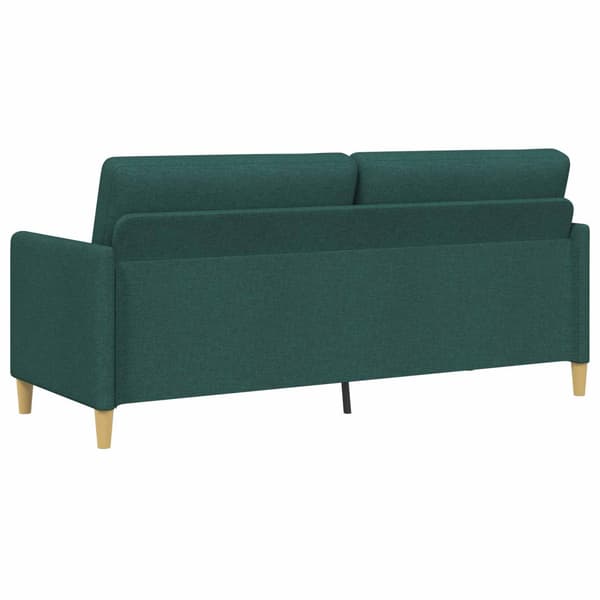 Soffa med förvaring Mörkgrön 192 x 78 x 87 cm Polyester