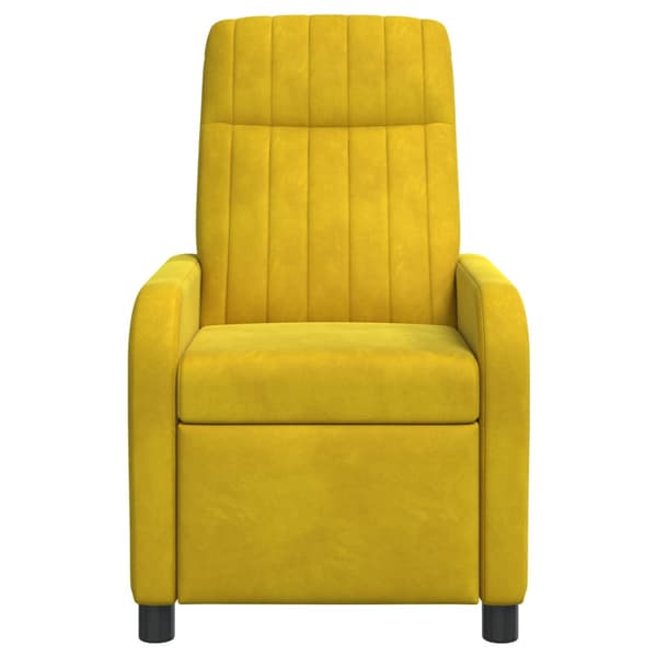 Recliner Gul Sammet (V)