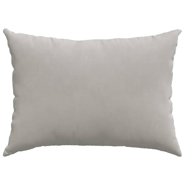 Sofakuddar 2 pcs Ljusgrå 70 x 50 cm tyg
