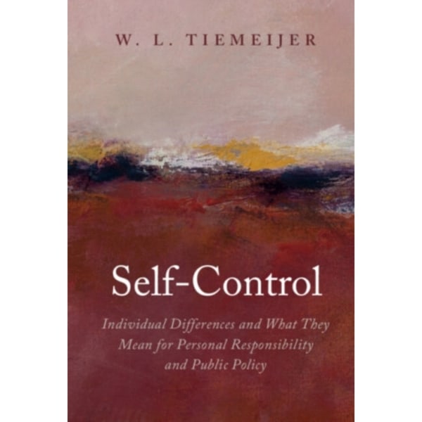 Self-Control (inbunden, eng)