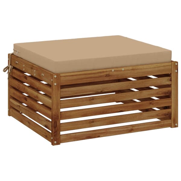 1-delad Sittdyna SOEST 100% Polyester Sand 70 x 70 x 7 cm