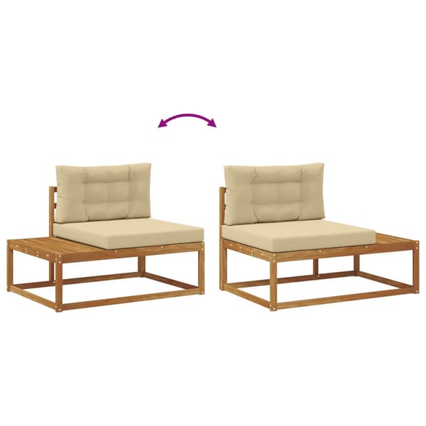 Utomhussoffset Naturlig och Beige
