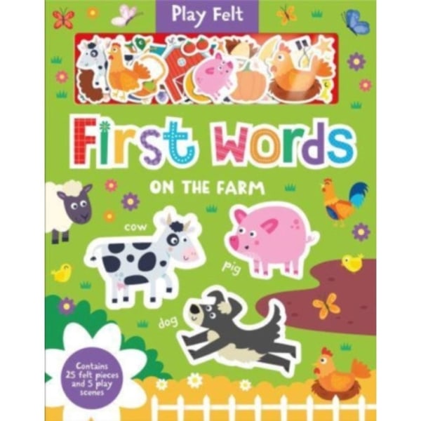 First Words On The Farm (bok, board book, eng)