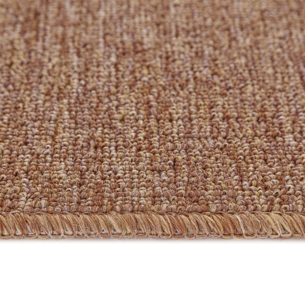 Halkfria trappmattor 15 st 60 x 25 cm Gul PP Rektangulär