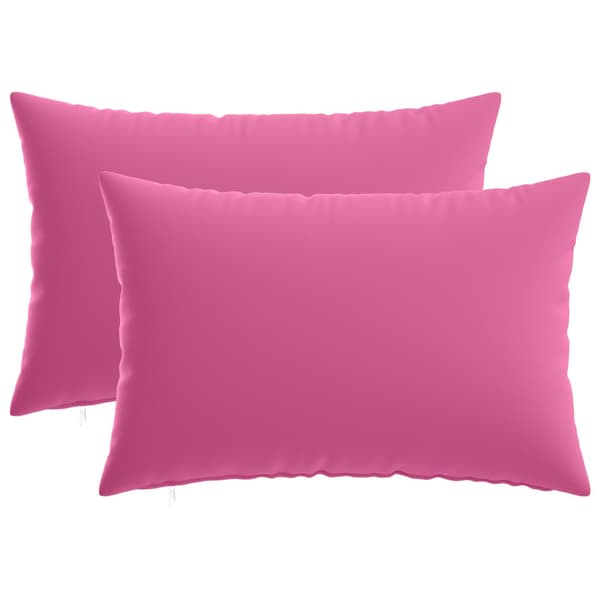 Kudde med kudde HEERLEN 2 st Rosa Polyester