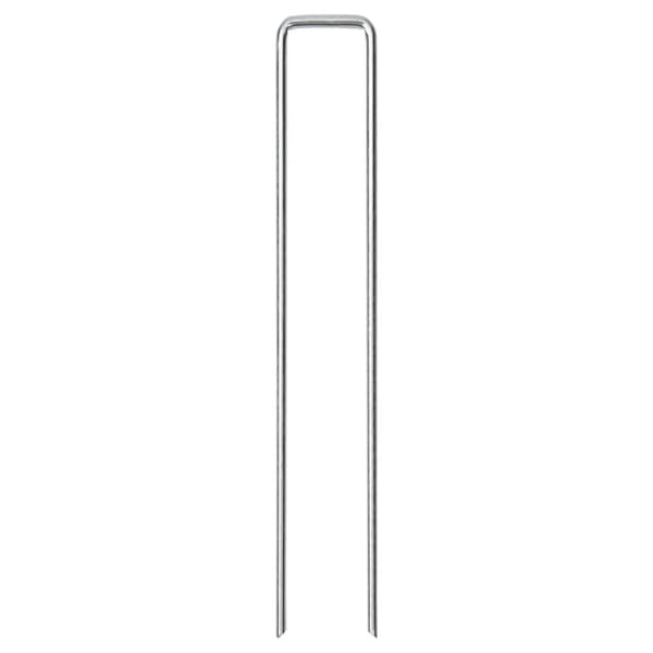 Markpinne U-format 25 st 20x3,5 cm galvaniserat stål