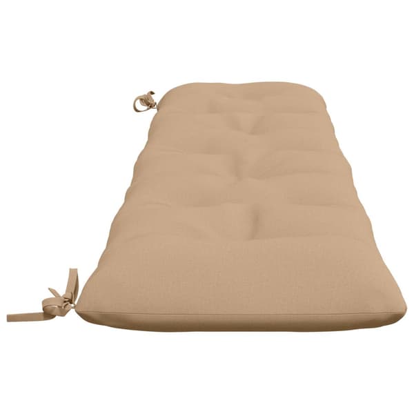 Bänk kudde VIANEN 100% Polyester Sand 200 x 40 x 12 cm