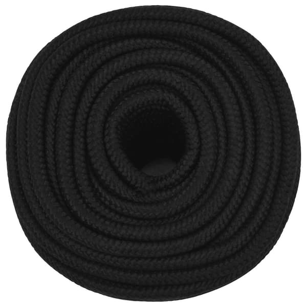 Mångsidigt bruksrep 12 mm 50 m Svart Polyester