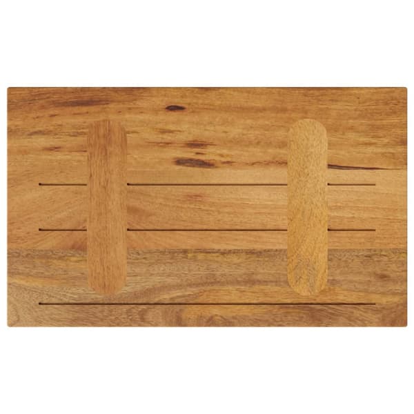 Bordsskiva 50x20x2,5 cm rektangulär massivt mango-trä