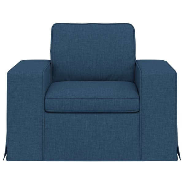 Soffa Blå 103 x 80 x 82 cm tyg