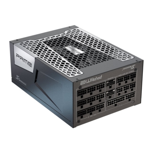 Seasonic Prime TX 1600 - nätaggregat - 1600 Watt Svart