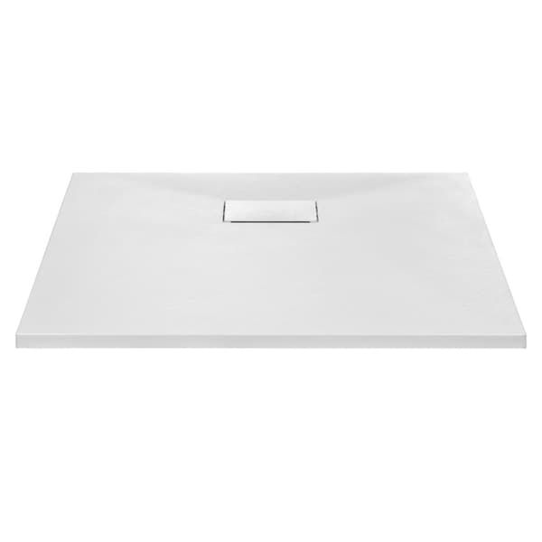 Duschkar SMC vit 90x80 cm