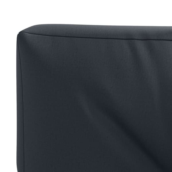 Pallryggkudde VIANEN 100% Polyester Mörkblå 120 x 50 x 12 cm