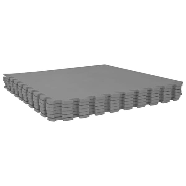 Golvmatta 40 pcs Grå 14,4 m² EVA-skum