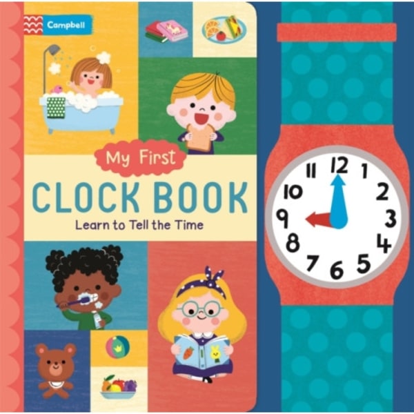 My First Clock Book (bok, board book, eng)