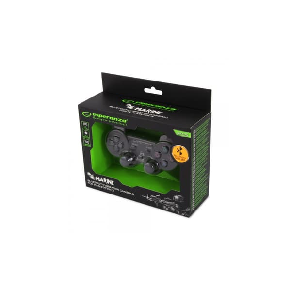 Esperanza EGG109K spelkonsoler Svart Bluetooth Joystick Analog Playstation 3