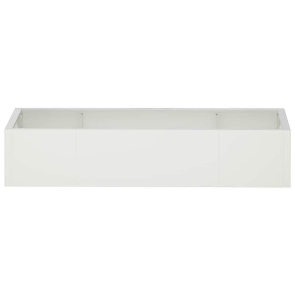 Stödvägg 6 st 200 x 100 x 50 cm Stål Vit