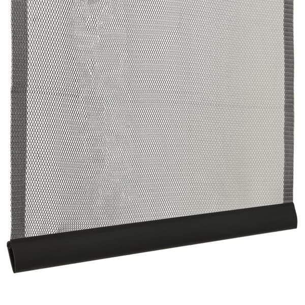 Insektsnät för dörr svart 100x220 cm polyester