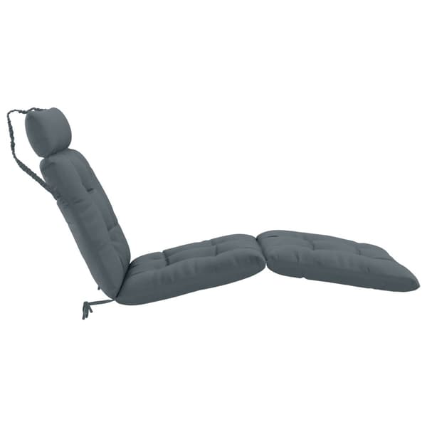 Solstol Kudde VIANEN 100% Polyester Blå 200 x 70 x 8 cm