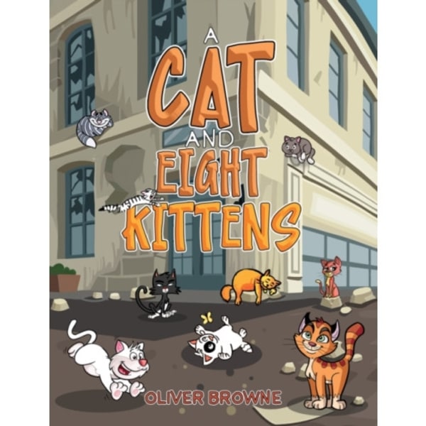 A Cat and Eight Kittens (inbunden, eng)