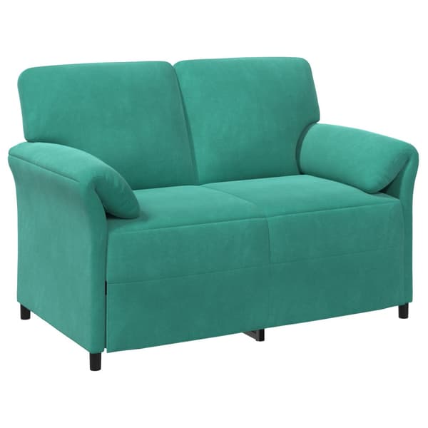 2-sits soffa Turkos 138 x 83 x 95 cm Sammet