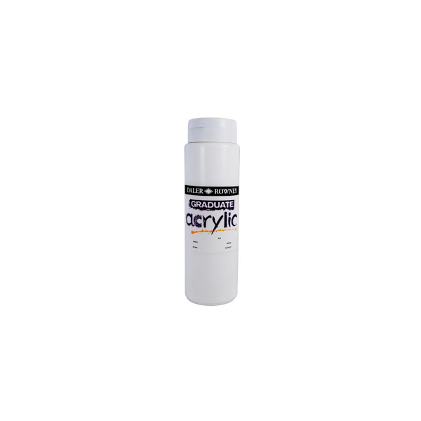 Akrylfärg 500 ml vit