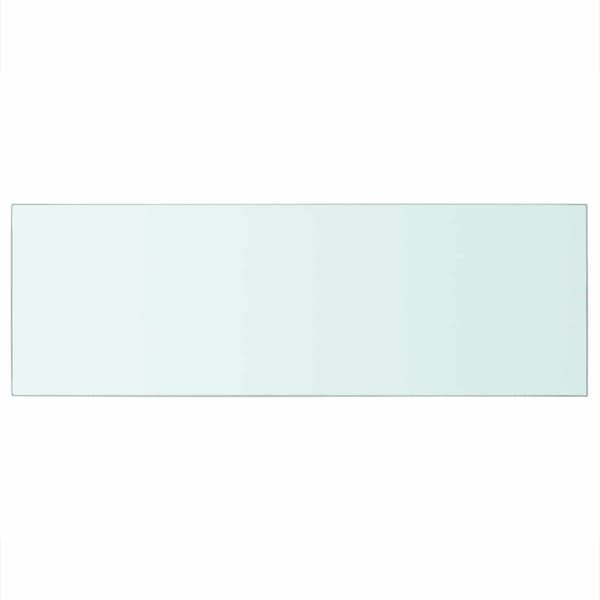 Hyllplan glas genomskinlig 70x25 cm