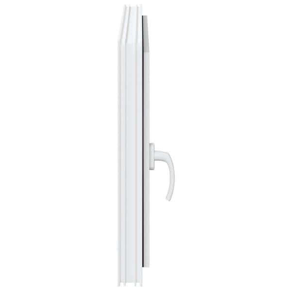 Källarfönster RISOR Vit 90 x 50 cm PVC och glas