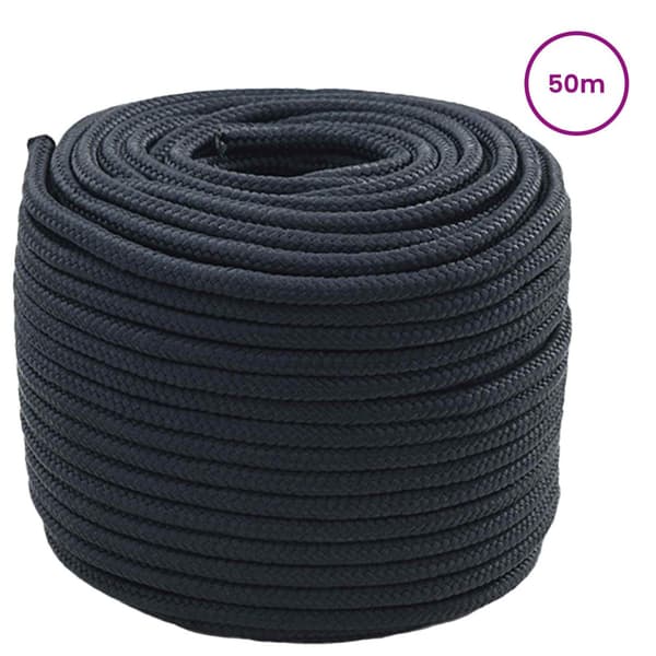Båtsnöre Kungsblå 50 m Polyester