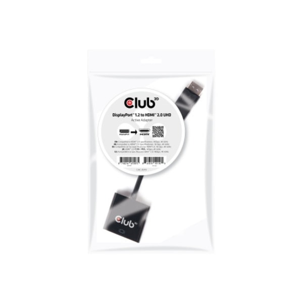 Club 3D videokort - DisplayPort / HDMI - 20.3 cm