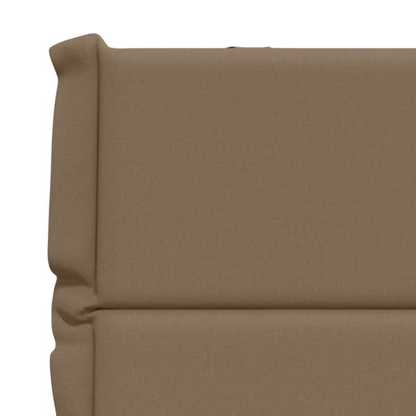 4-delade Höga Ryggstolsdynor GEMERT 4 st 100% Polyester Taupe