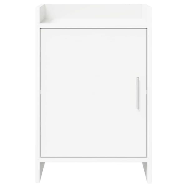 Sängbord Vit 40 x 30 x 60 cm Konstruerat trä