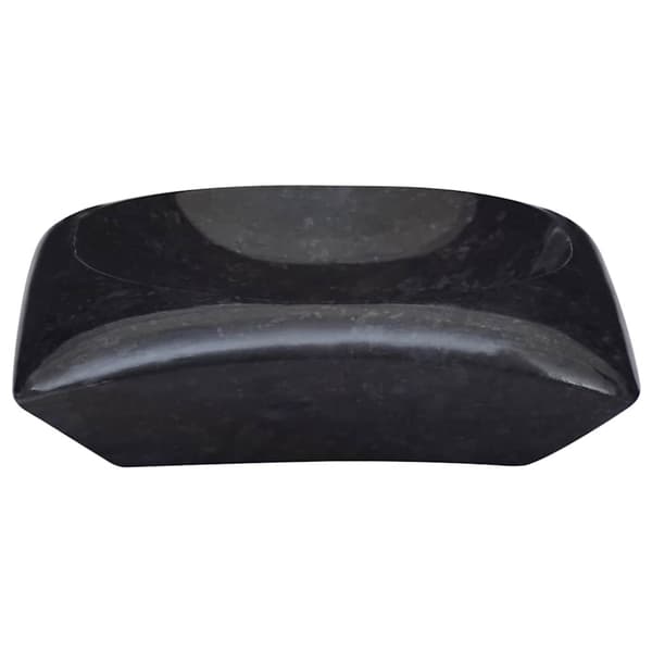 Handfat svart 50x35x10 cm marmor