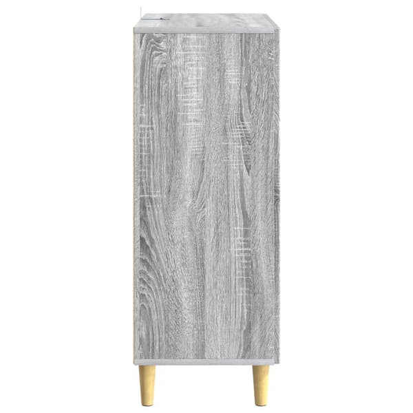 Sideboard Grå Sonoma 66 x 34,5 x 90 cm Konstruerat trä
