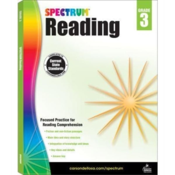 Spectrum Reading Workbook Grade 3 (häftad, eng)