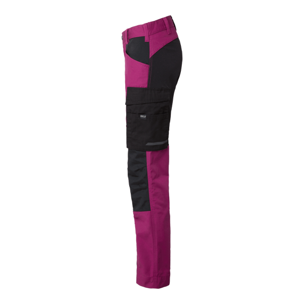 Cora Trousers w Dark cerise Female
