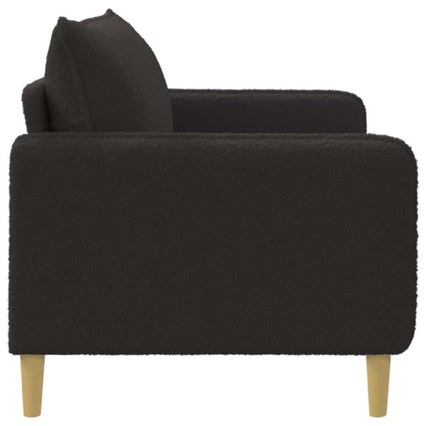 XL Fåtölj Svart Bouclé