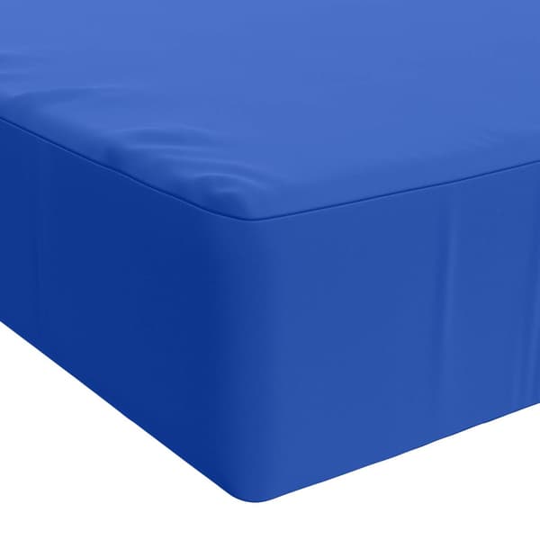 Sittkudde SOEST 100% Polyester Kungsblå 120 x 80 x 15 cm