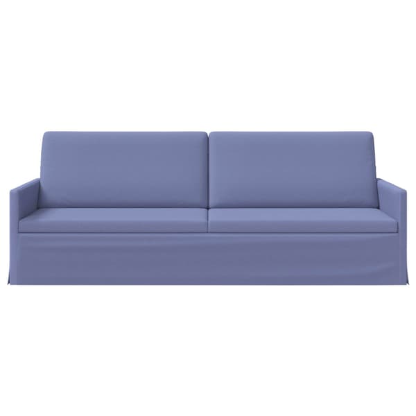 3-sitssoffa Jeansblå 220 x 81 x 82 cm Tyg