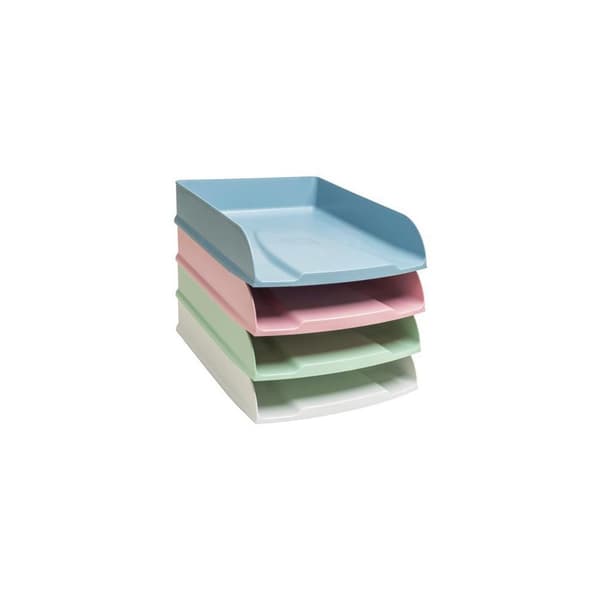 Brevkorg Autentik sort pastell 4/fp