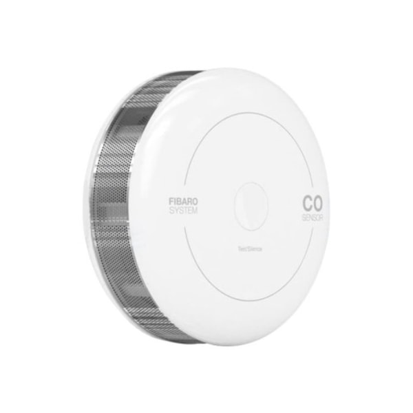Fibaro CO Sensor - kolmonoxidsensor - Z-Wave, Z-Wave Plus Silver, Vit