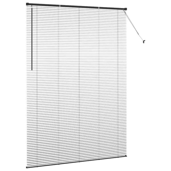 Persienner Svart 220 x 155 cm Aluminium