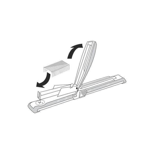 Häftapparat LEITZ 5560 lång arm svart