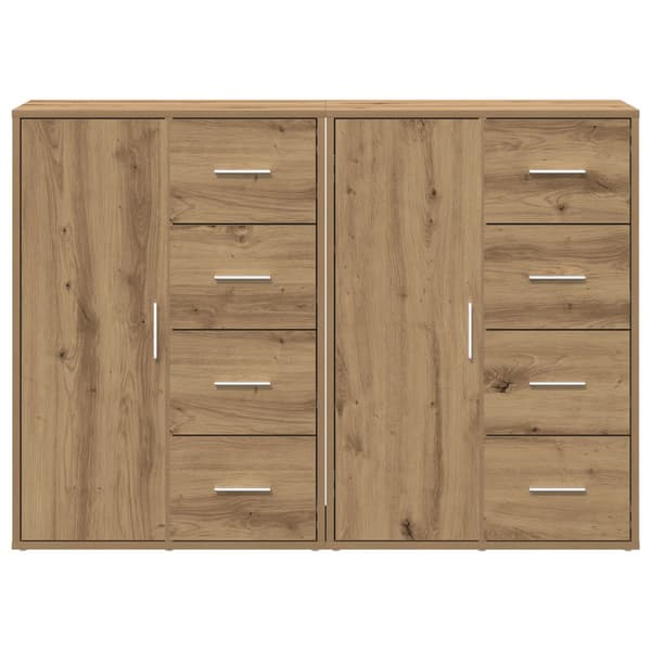 Sideboard 2 st Artisan Ek 60 x 31 x 84 cm Konstruerat trä