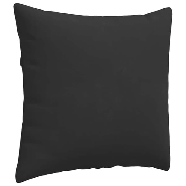 Sofakuddar 2 pcs Svart 45 x 45 cm tyg