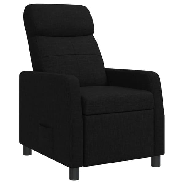 Recliner Svart Tyg