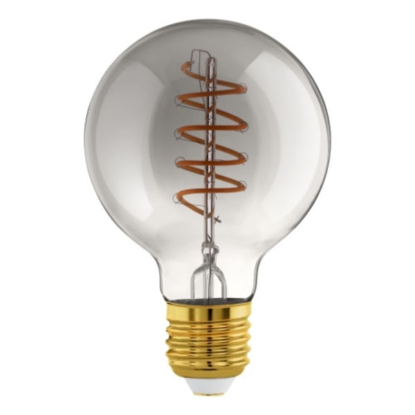 EGLO E27 G80 Spiral Smoke Bulb – Smart Zigbee & Bluetooth – Warm White
