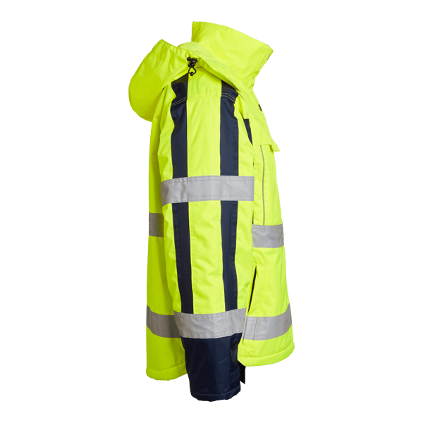 5317 Jacket Fluorescent yellow/navy Unisex