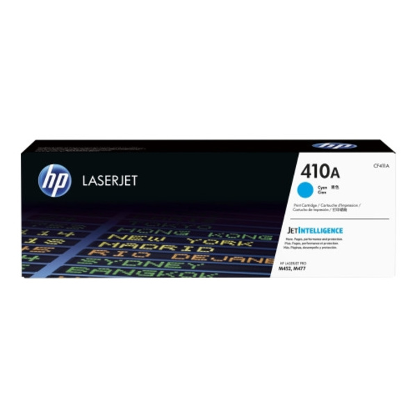 HP 410A - cyan - original - LaserJet - tonerkassett (CF411A)