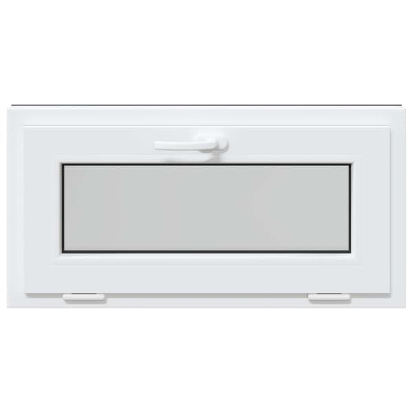 Källarfönster RISOR 80 x 40 cm PVC och glas